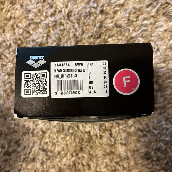 *NWT* Arena Powerskin Carbon Flex Size 28 Pink/Red - Picture 5 of 5